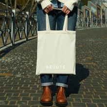 Load image into Gallery viewer, Premium linen Cotton Custom Tote Bag