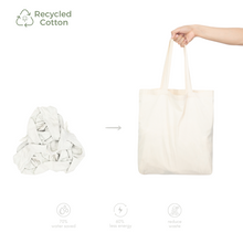 Load image into Gallery viewer, Recycled Cotton Tote Bags Malaysia (Custom Logo PRINT)
